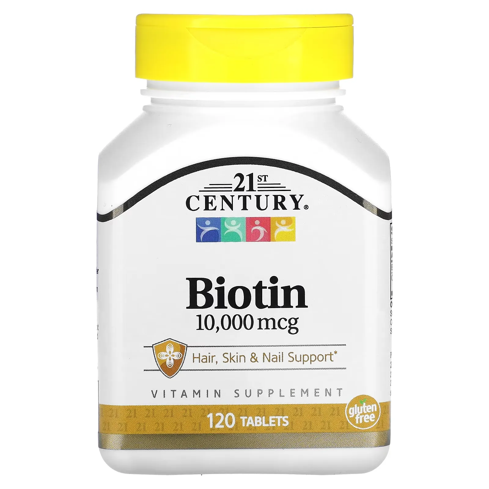 Biotin, 10,000 mcg, 120 Tablets