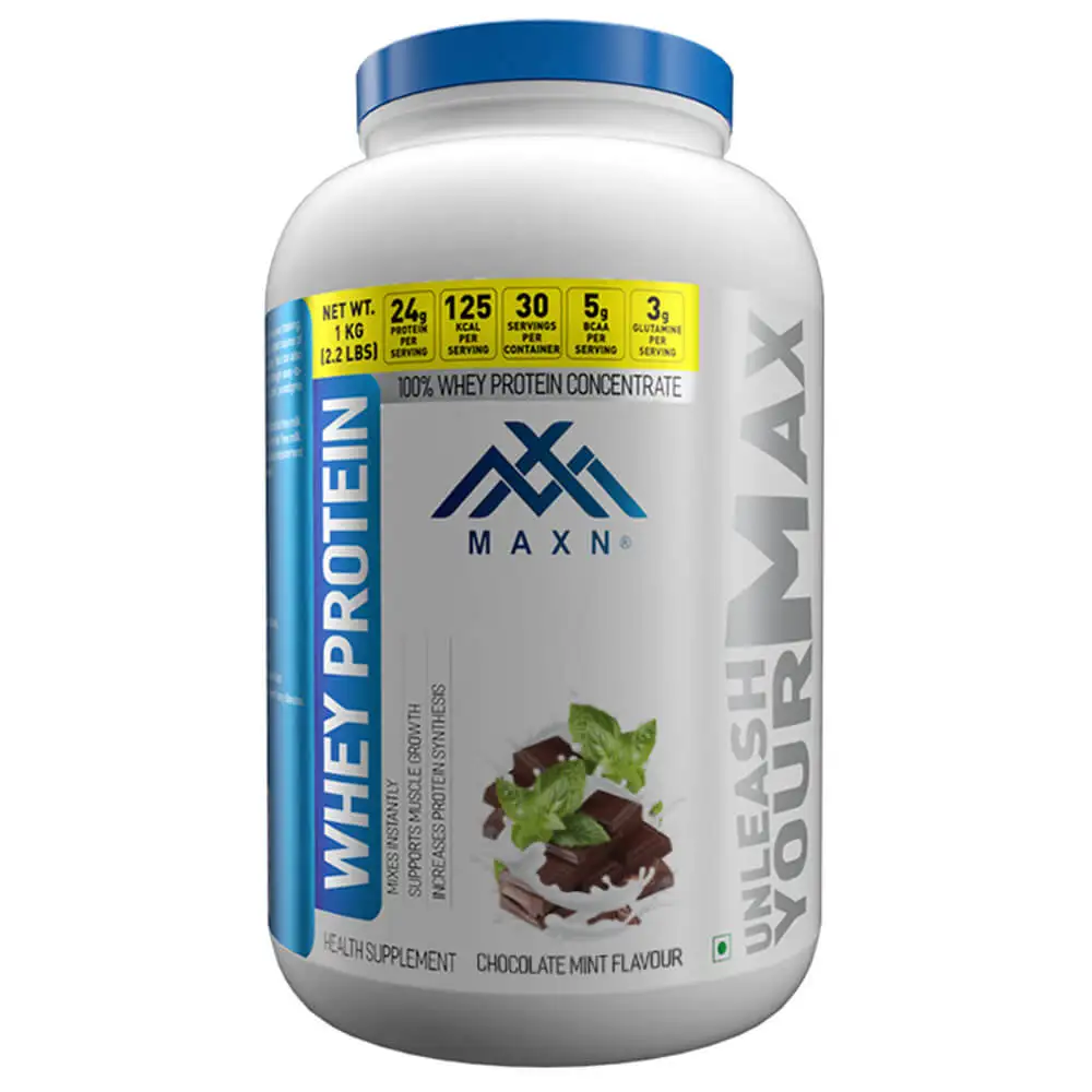 Maxn Whey Protein,  2.2 lb  Chocolate Mint