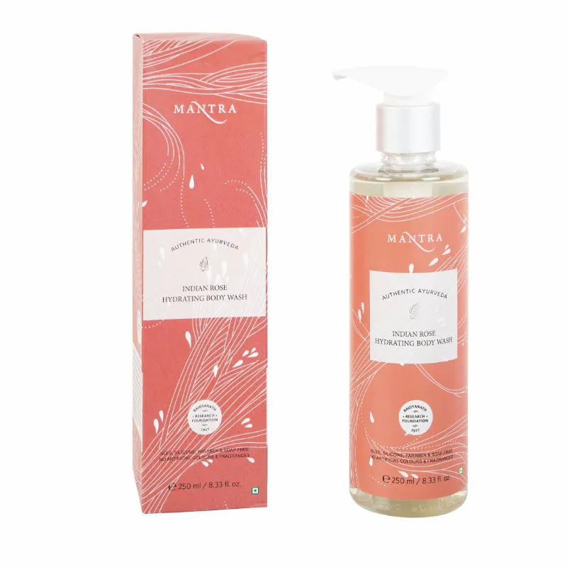 Mantra Herbal Indian Rose Hydrating Body Wash