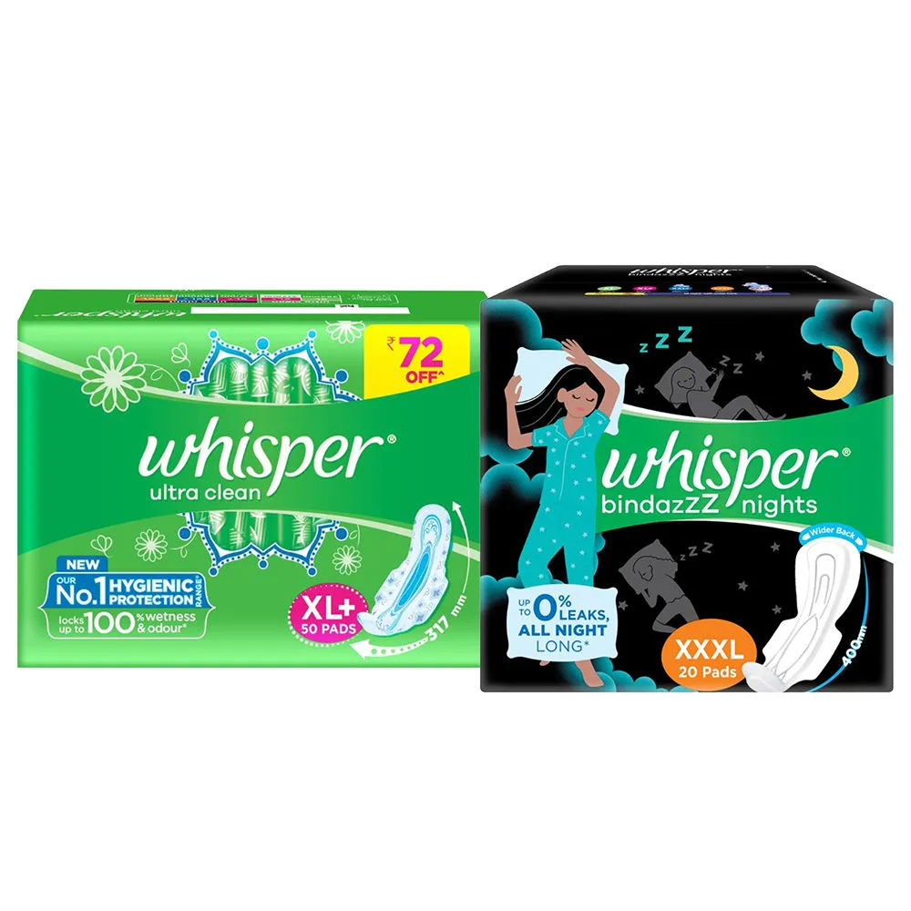 Whisper Ultra 50 Day + Night 20s Combo