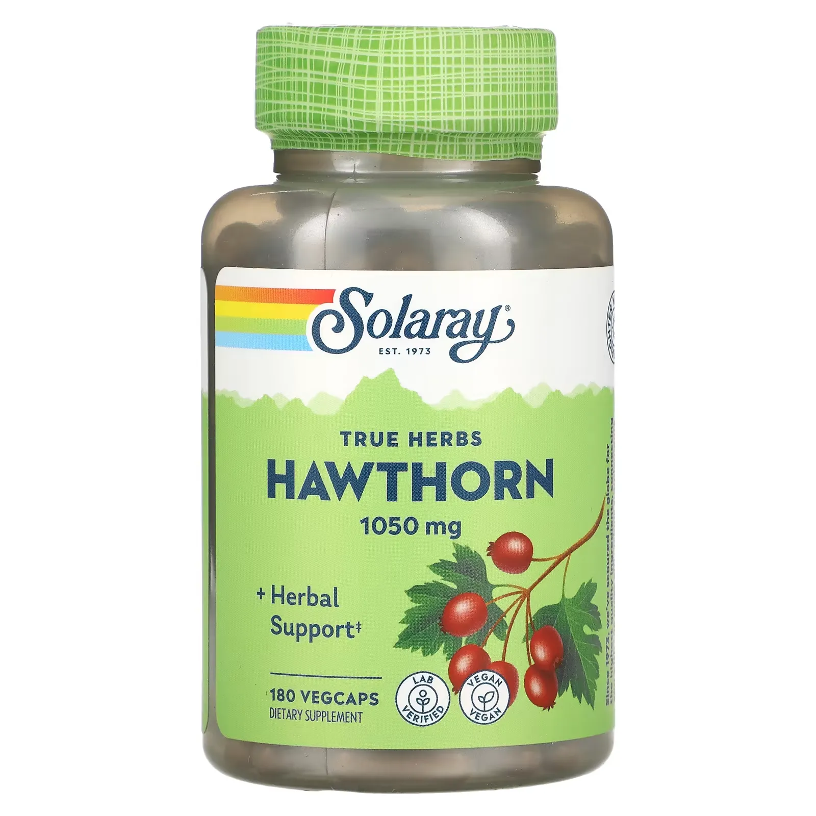 Hawthorn, 525 mg, 180 VegCaps