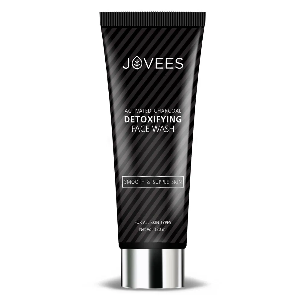 Jovees Activated Charcoal Detoxifying Face Wash Smooth & Supple Skin