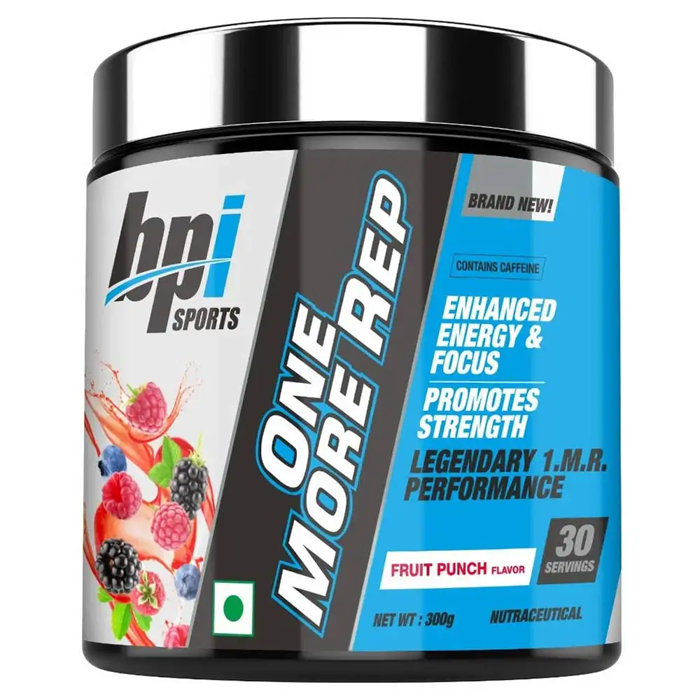 BPI Sports One More Rep,  0.66 lb  Fruit Punch