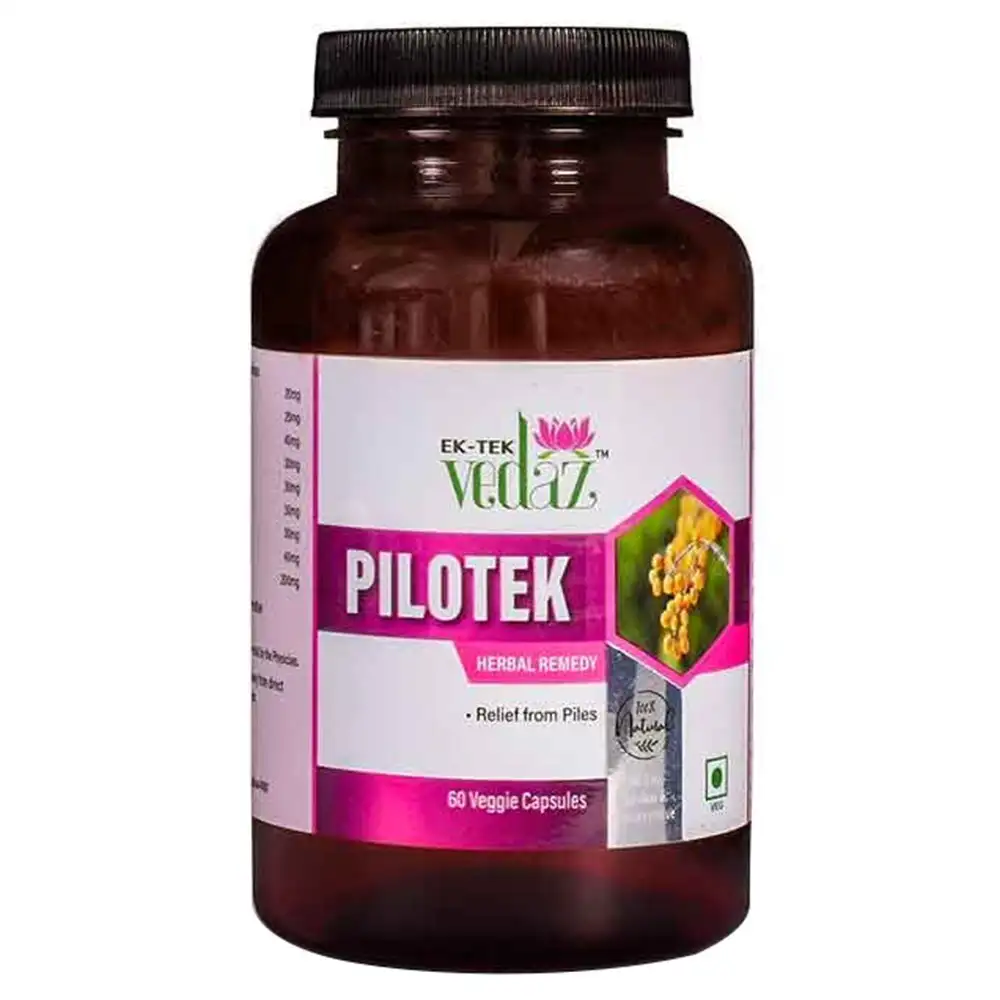 Ek-Tek Vedaz Pilotek,  60 veggie capsule(s)