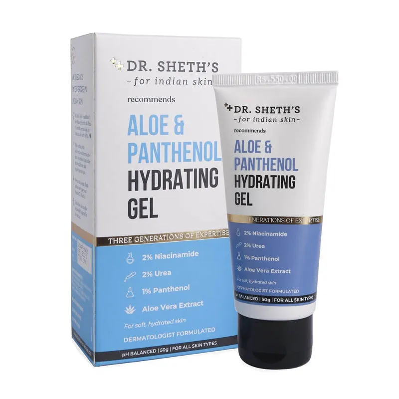 Dr. Sheth's Aloe & Panthenol Hydrating Gel