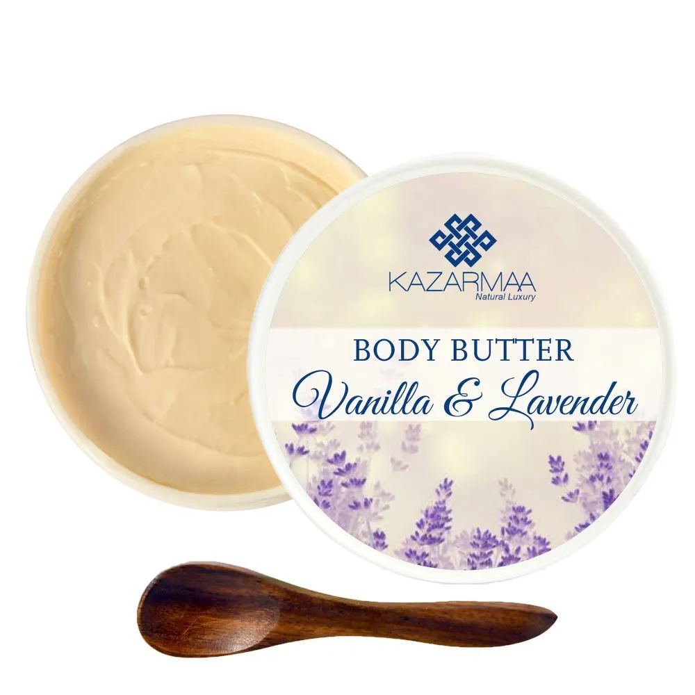 Kazarmaa Calming And Protecting Vanilla & Lavender Body Butter With Shea And Cocoa Butter