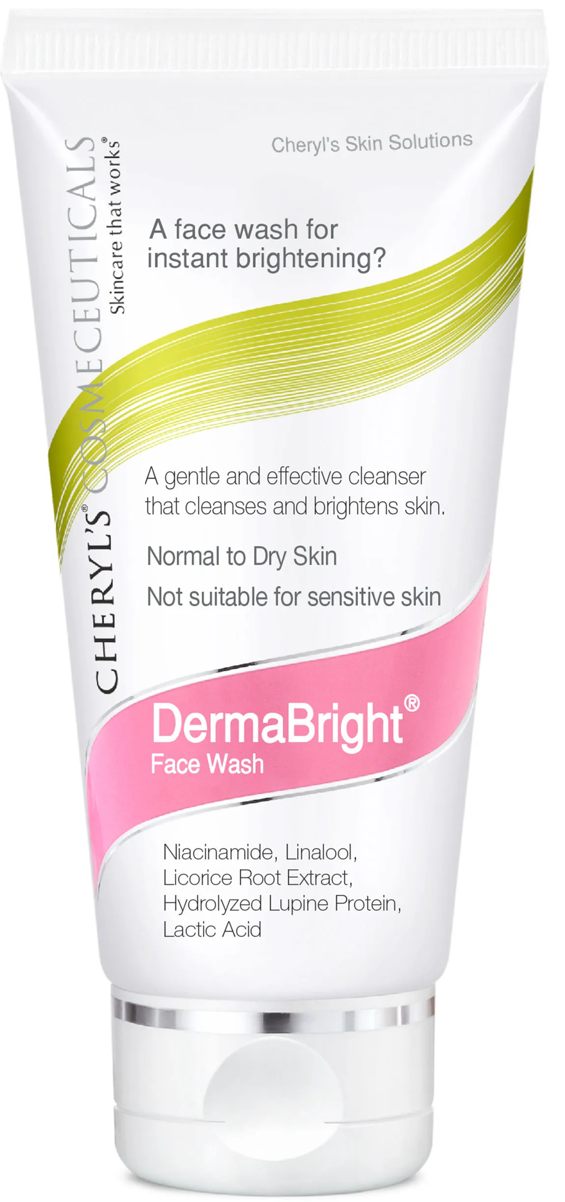 Cheryls Cosmeceuticals DermaBright Face Wash - Normal To Dry Skin