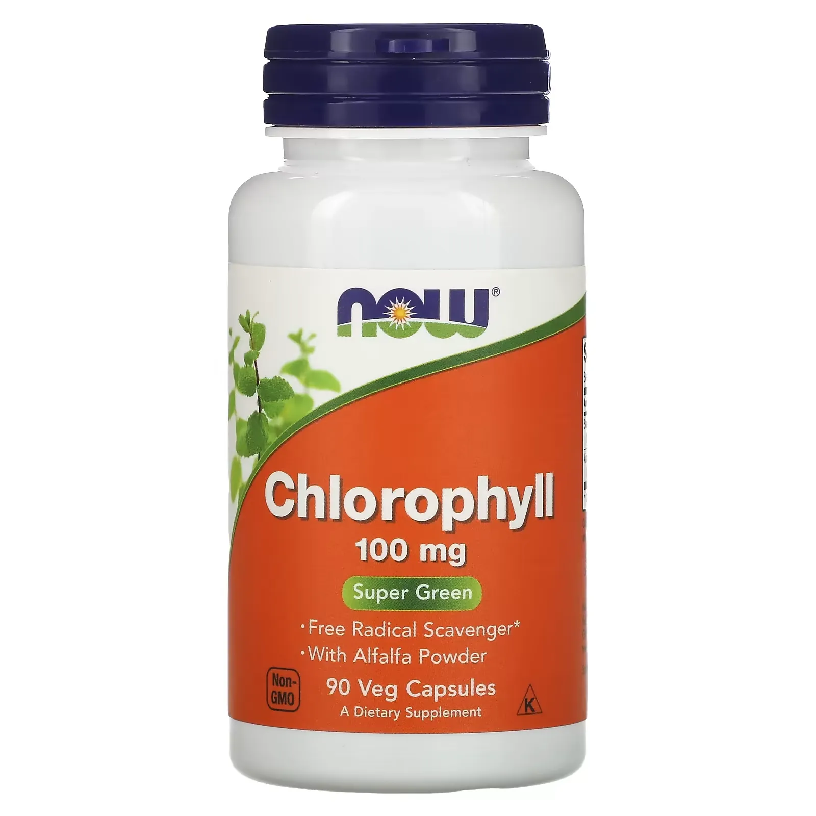 Chlorophyll, 100 mg, 90 Veg Capsules