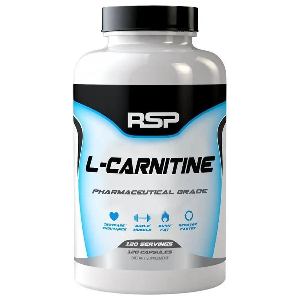 RSP Nutrition L-Carnitine,  120 capsules  Unflavoured