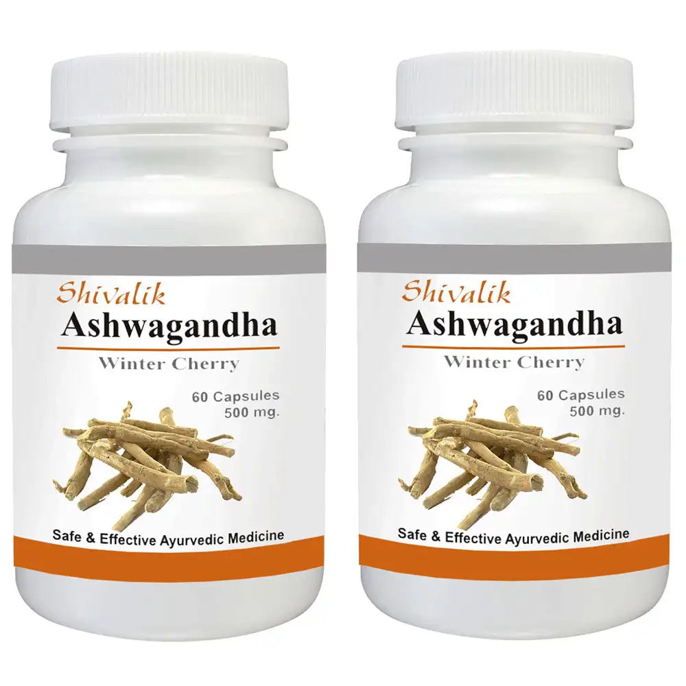 Shivalik Herbals Ashwagandha- Withania Somnifera,  120 capsules