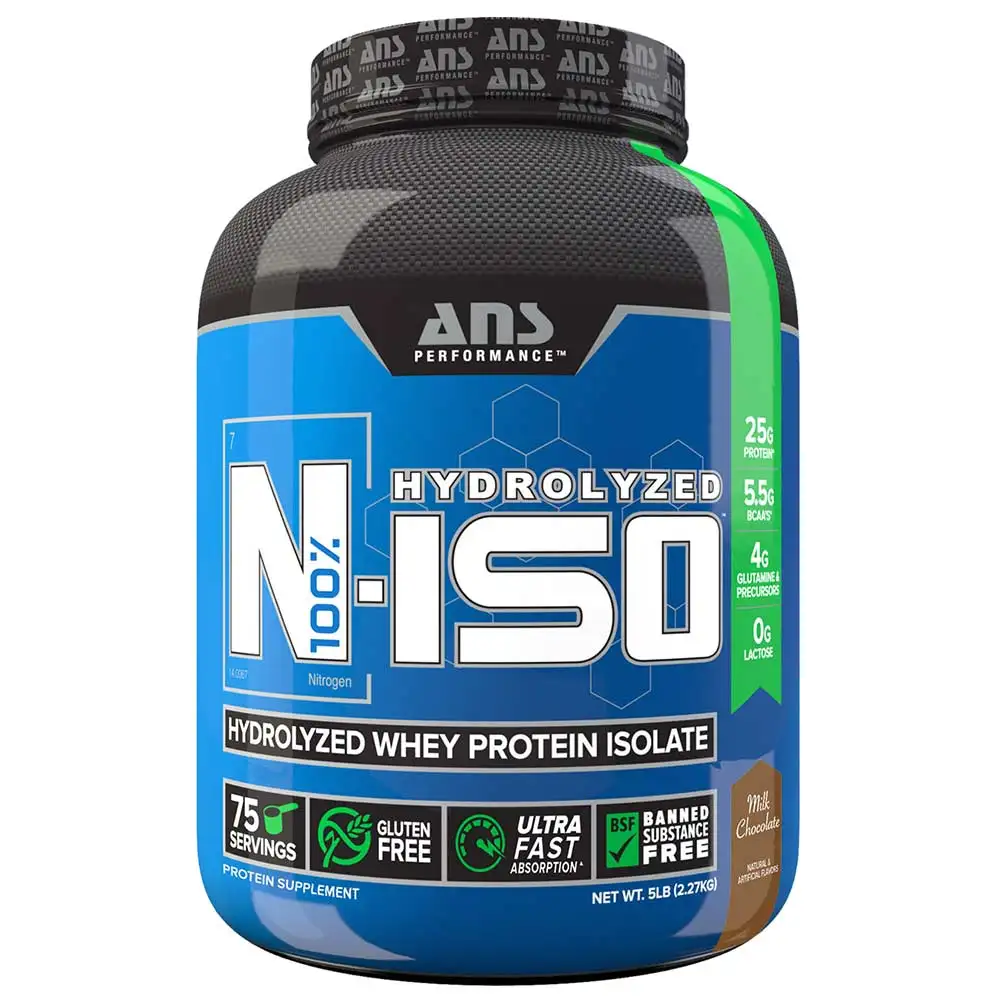 ANS Performance N ISO Hydrolysed Whey Protein Isolate,  5 lb  Cookies & Creame