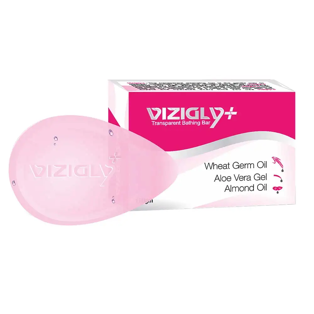 Vizigly Transparent Bathing Plus Soap,  100 g  for All Skin Types