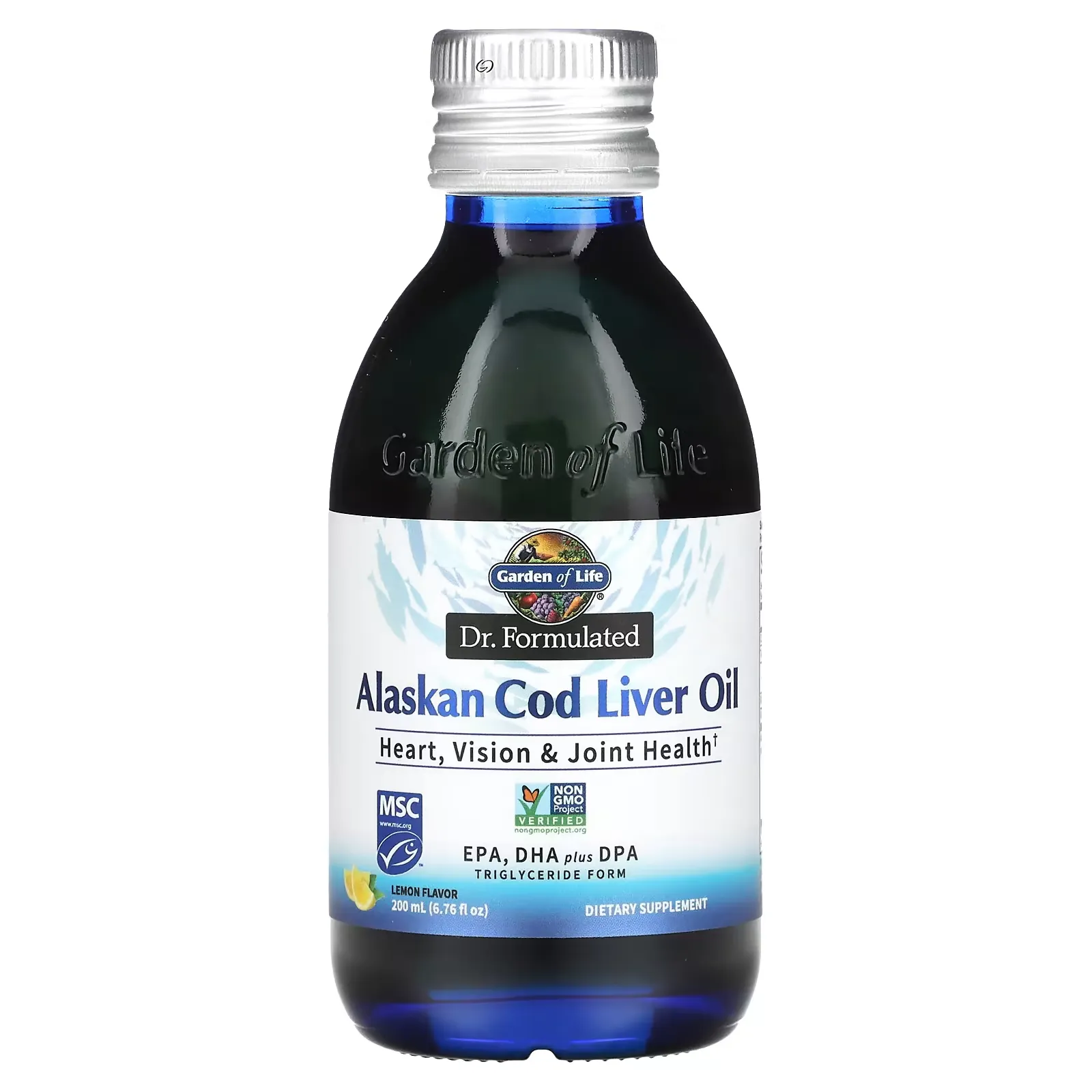 Dr. Formulated, Alaskan Cod Liver Oil, Lemon, 6.76 fl oz (200 ml)