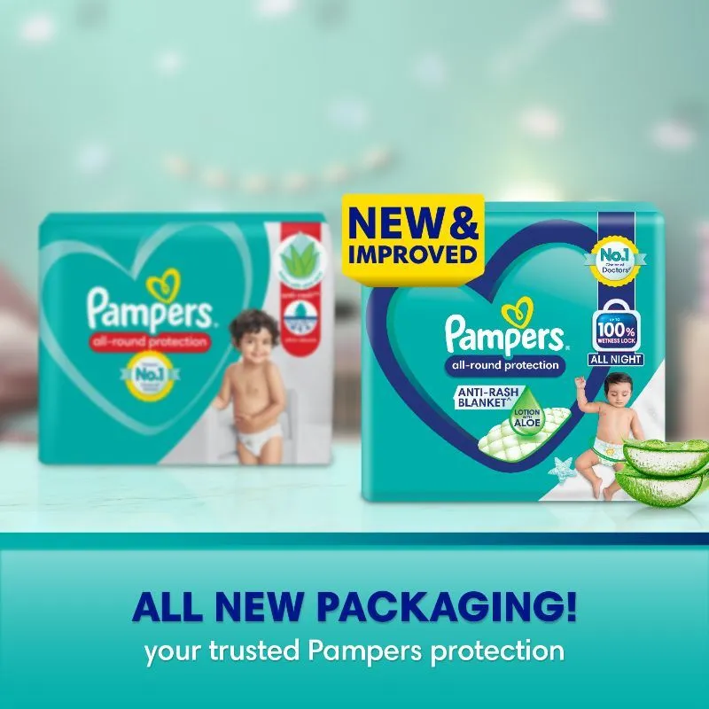 Pampers New Diapers Pants Medium - 76 Pack