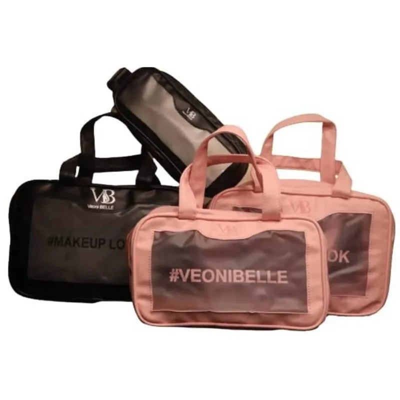 Veoni Belle Veoni Belle Makeup Bag - Set Of 4