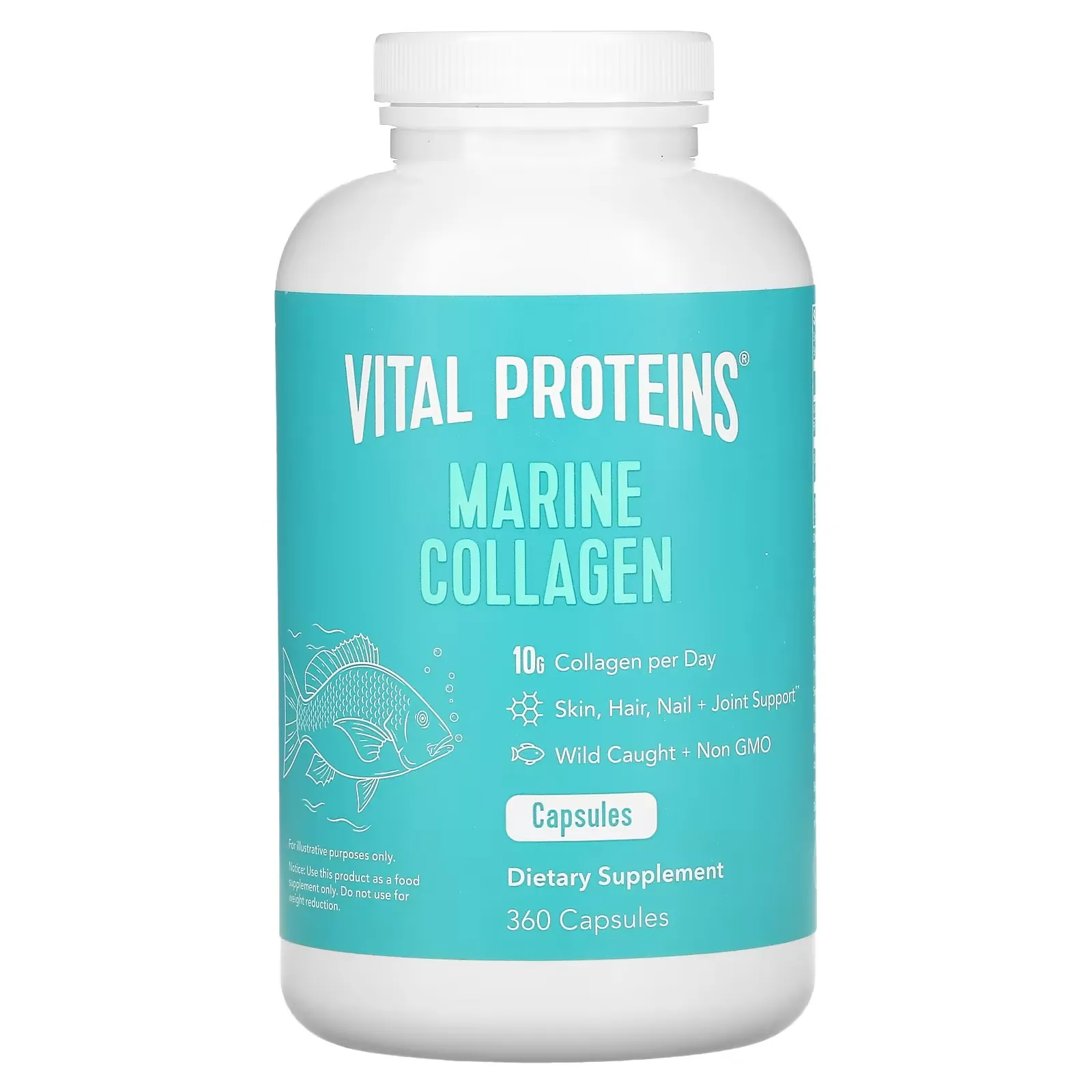 Marine Collagen, 360 Capsules