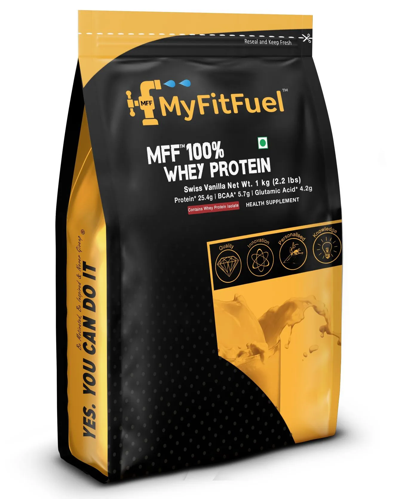 MyFitFuel MFF 100% Whey Protein, Swiss Vanilla