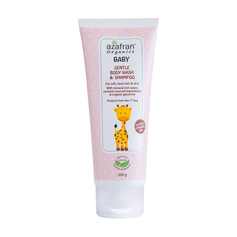 Azafran Baby Gentle Body Wash & Shampoo