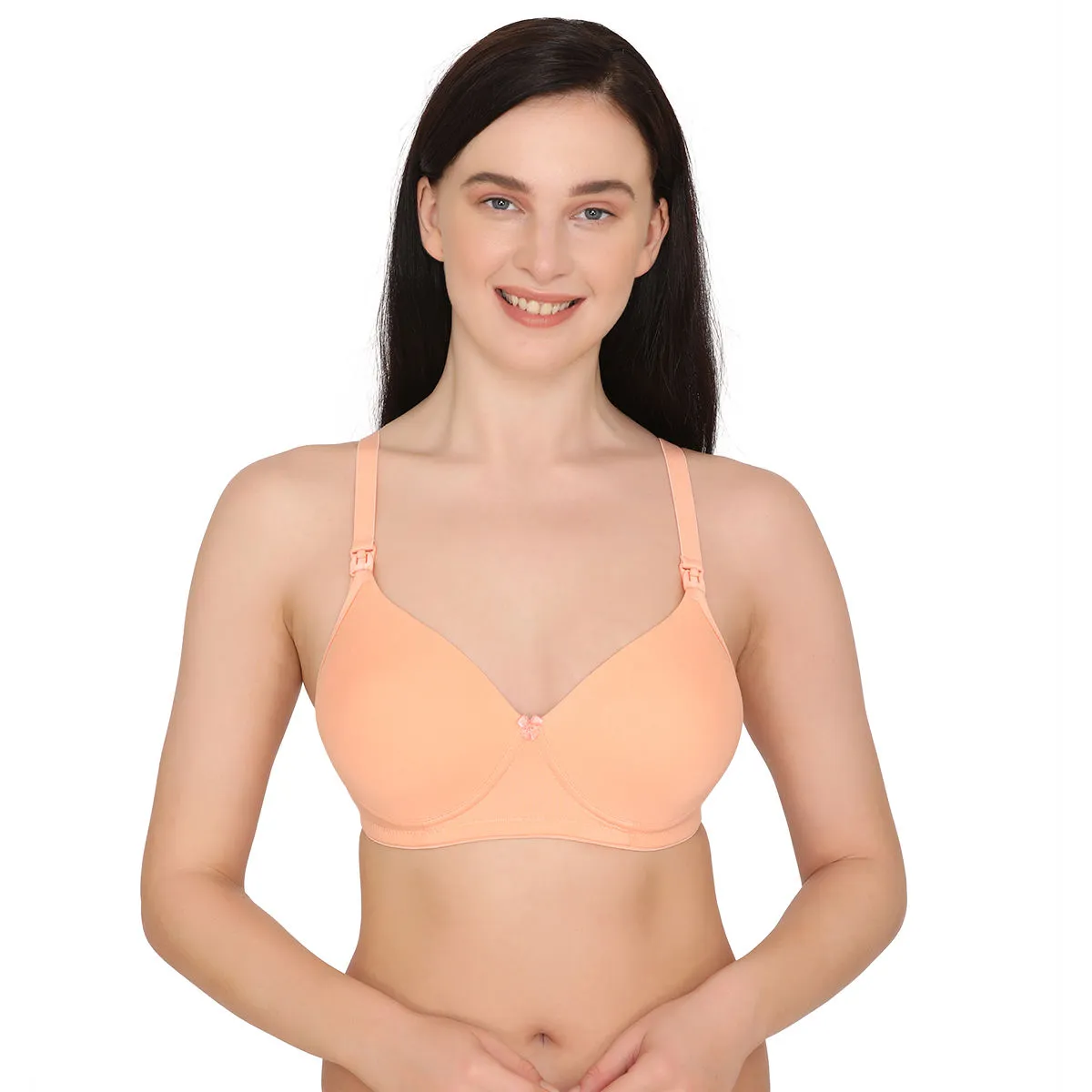 Nejo Feeding/Nursing Maternity Padded Bra - Peach