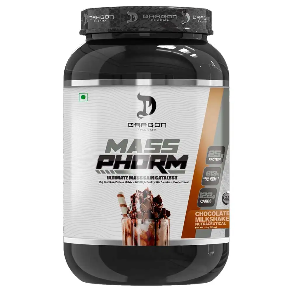 Dragon Pharma Mass Phorm,  2.2 lb  Chocolate MilkShake