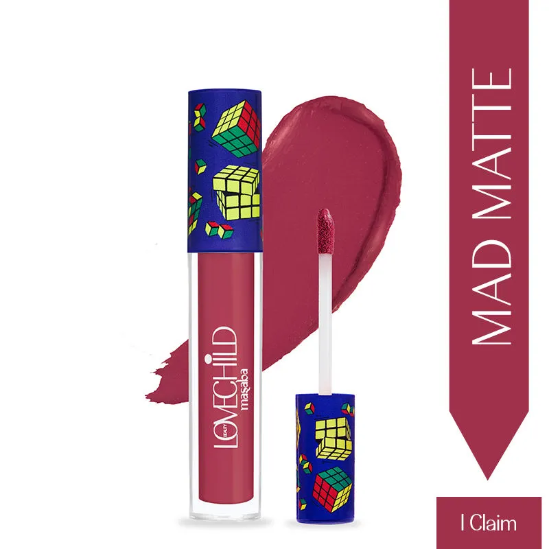 LoveChild Masaba - Game On! Mad-Matte Liquid Lipstick - 09 I Claim