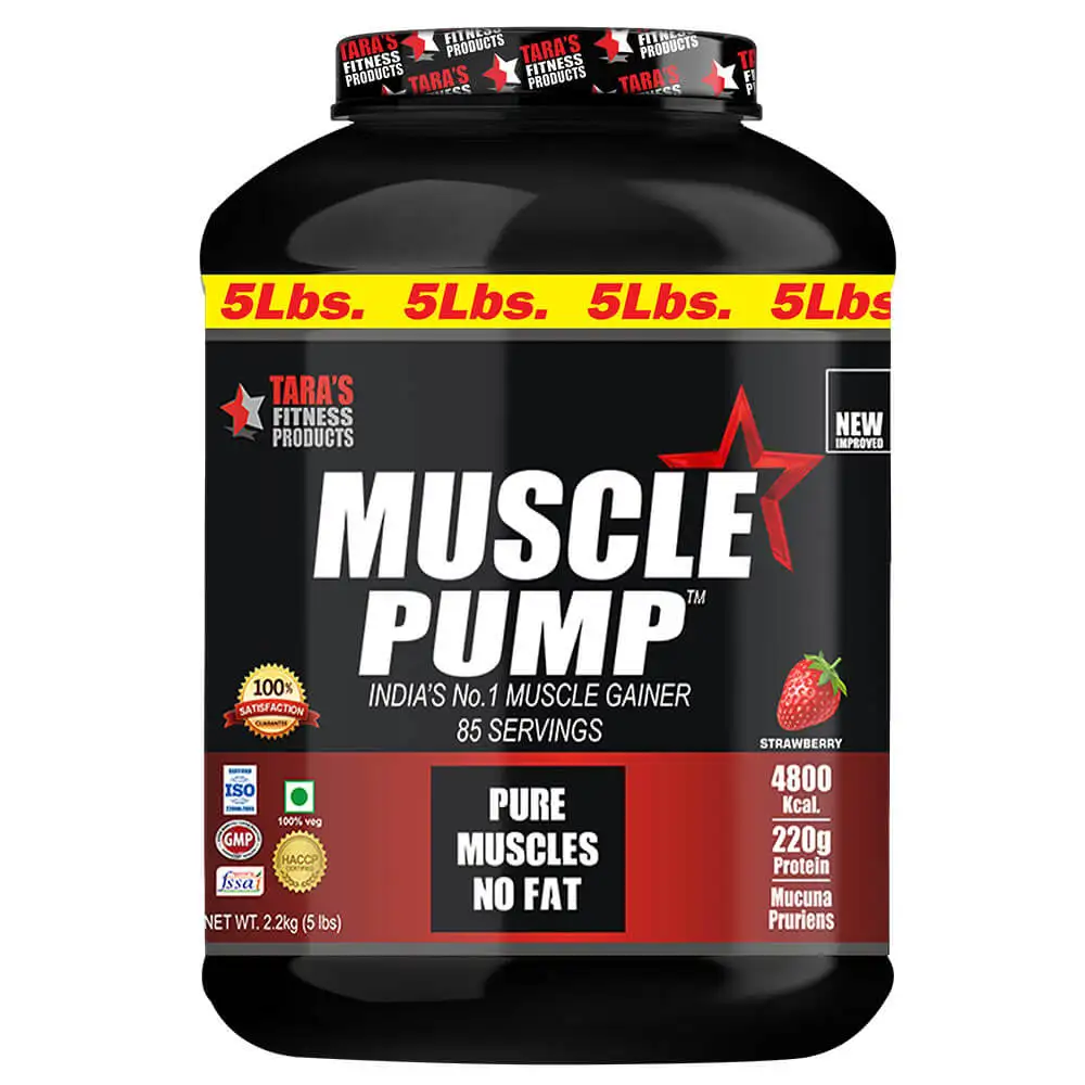 Tara Fitness Products Muscle Pump,  2.2 kg  Strawberry