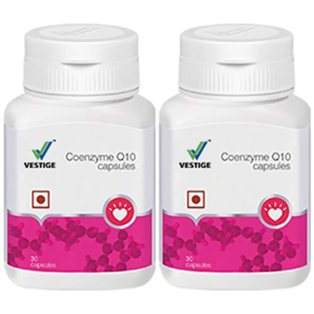 Vestige Coenzyme Q10 Pack of 2,  30 capsules