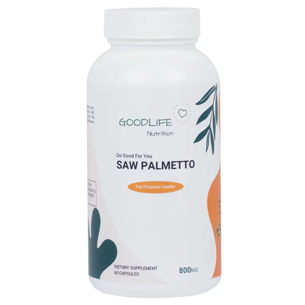 Goodlife Nutrition Saw Palmetto 800 mg,  60 capsules