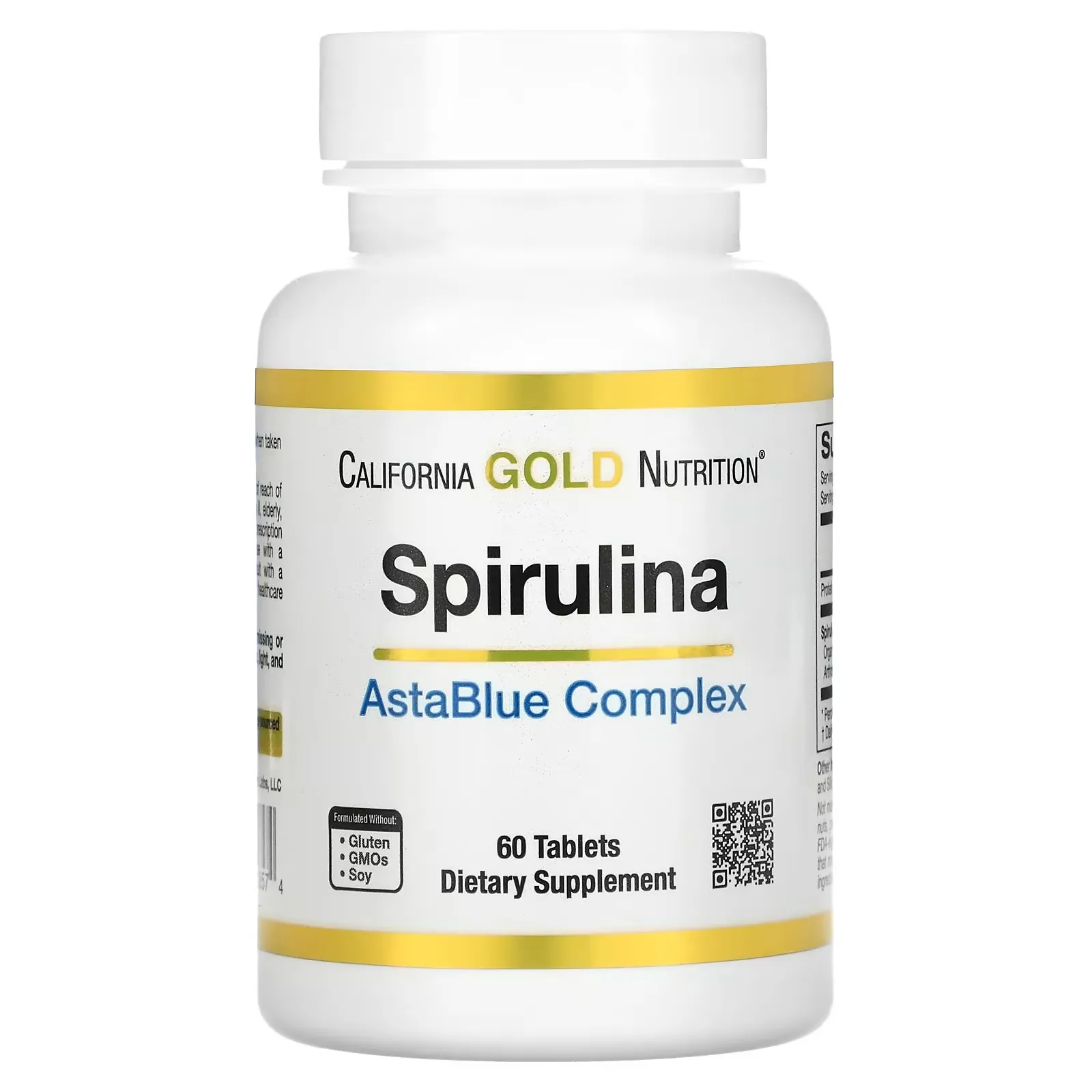 Spirulina AstaBlue Complex, 60 Tablets