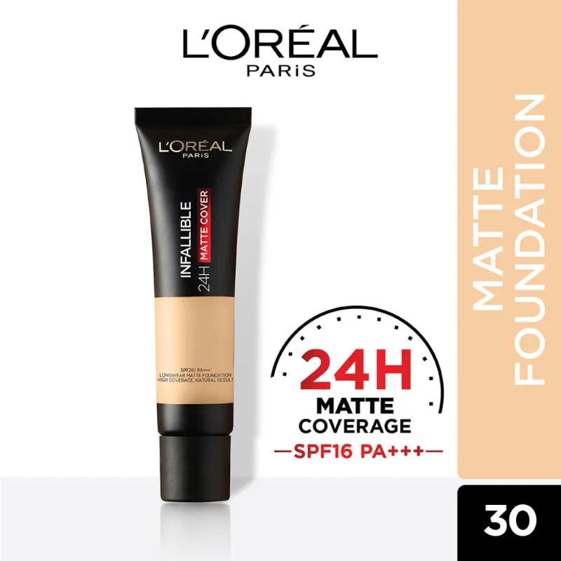 L'Oreal Paris Infallible 24h Matte Cover Liquid Foundation