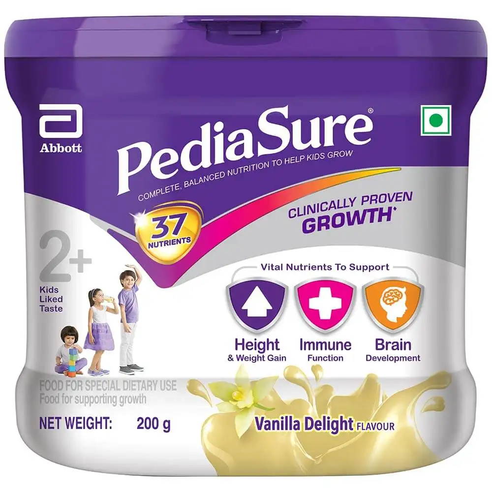 PediaSure Sure Growth Kids Nutrition,  0.2 kg  Vanilla Delight Jar