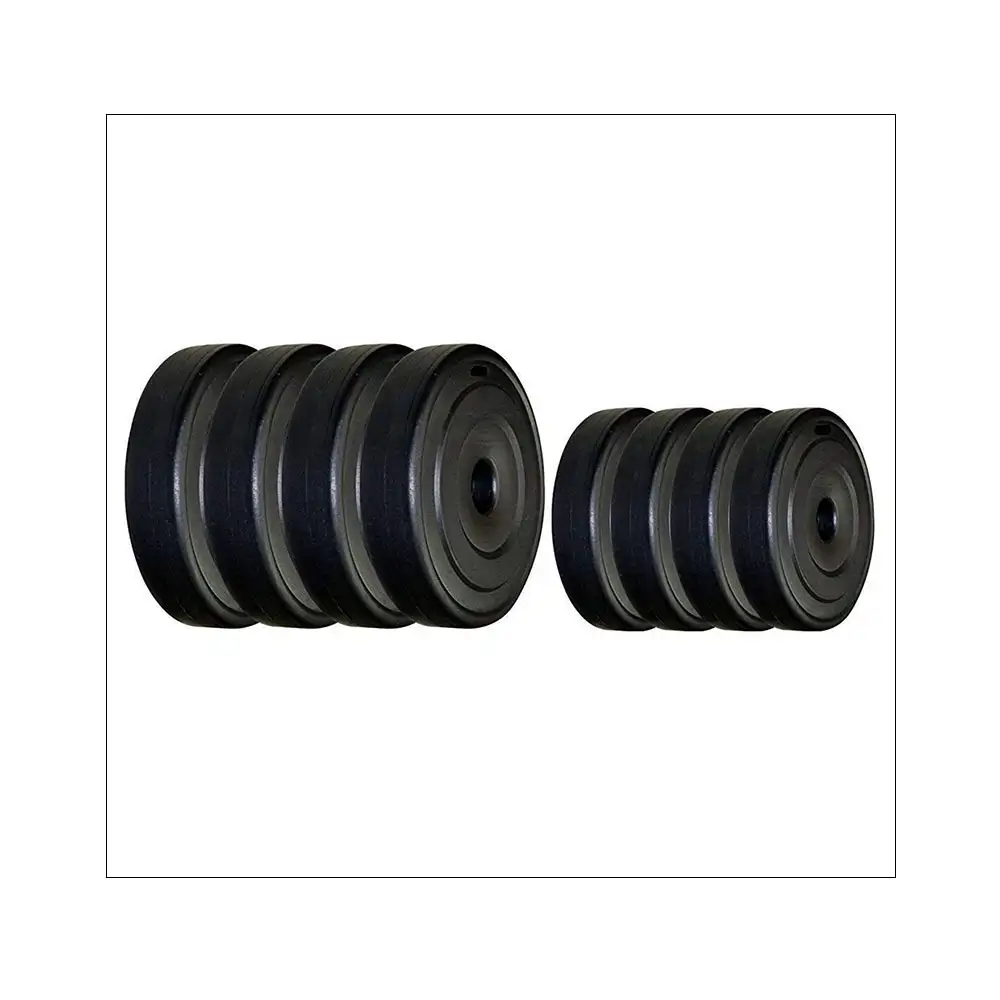 HUSTLE FITNESS 30 kg PVC Plates