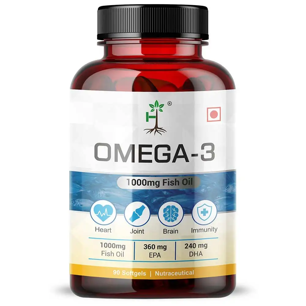 Humming Herbs Omega-3 Fish Oil 1000mg,  90 softgels