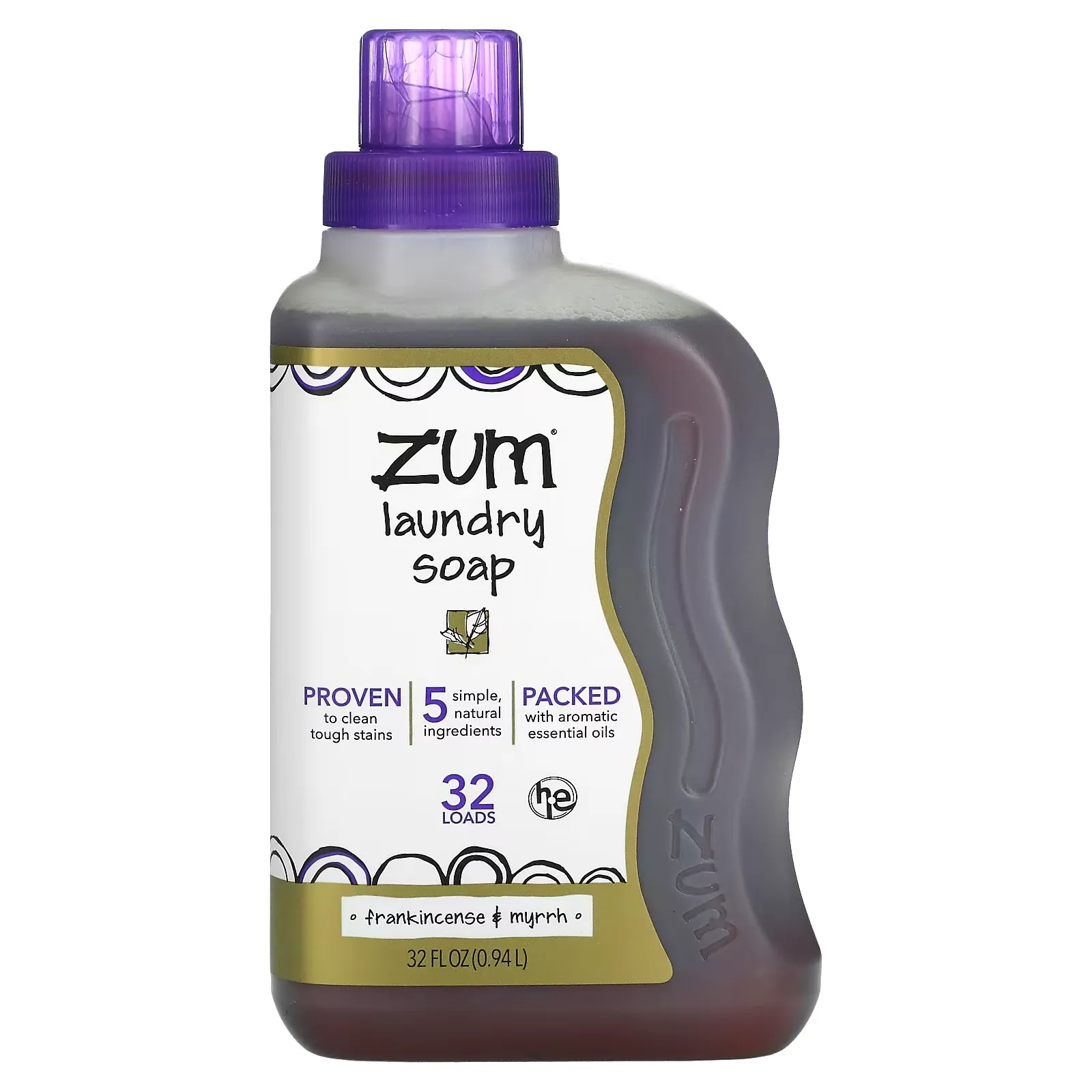 Laundry Soap, Frankincense & Myrrh, 32 fl oz (0.94 l)