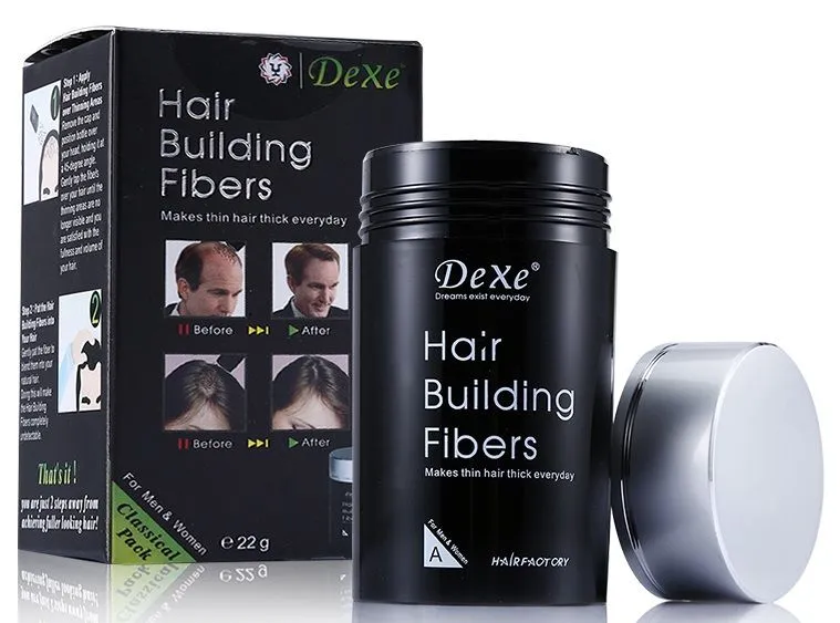 Dexe Hair Building Fibers - Black