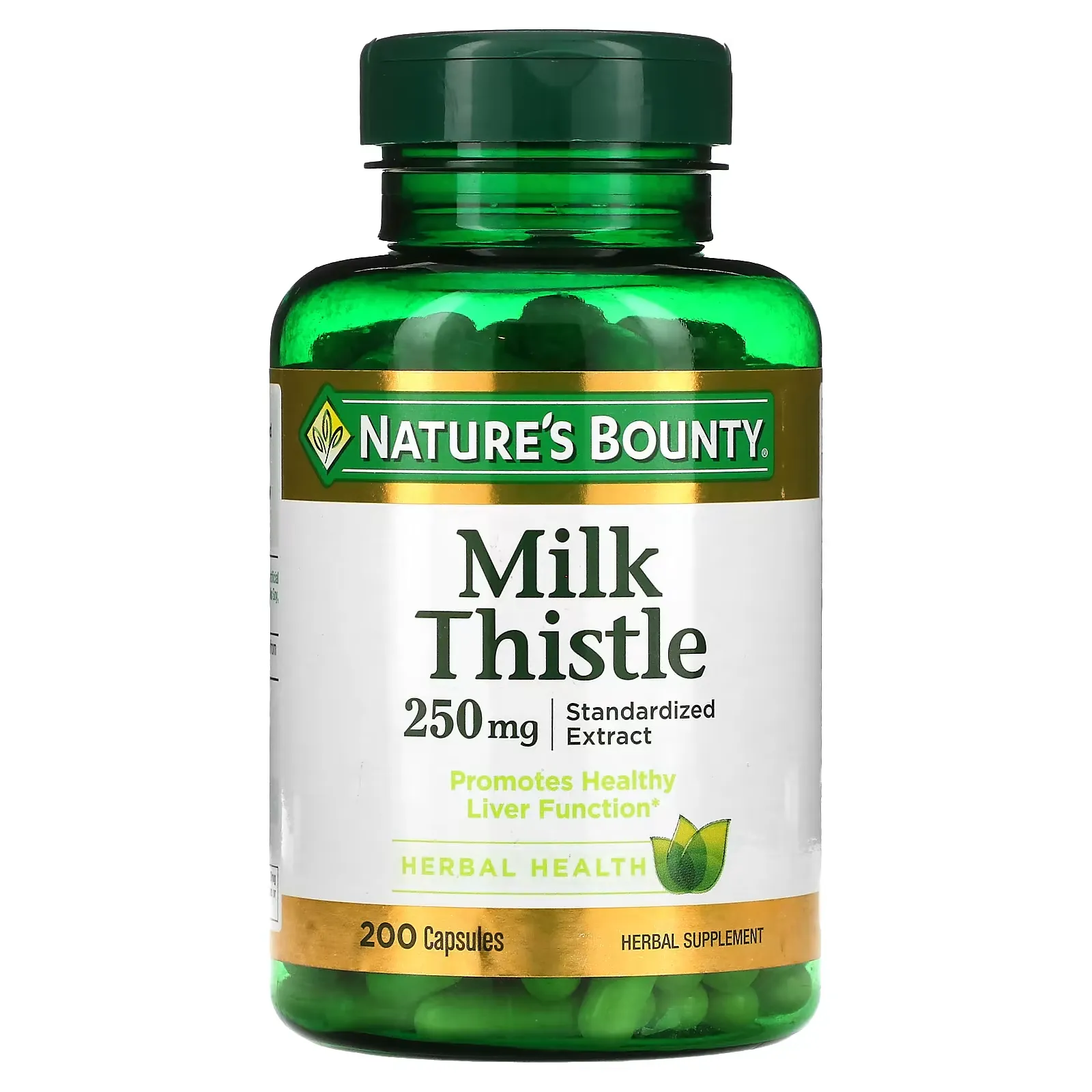 Milk Thistle, 250 mg, 200 Capsules