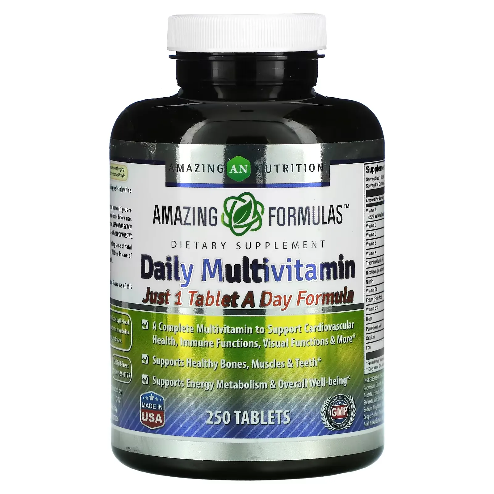 Daily Multivitamin, 250 Tablets