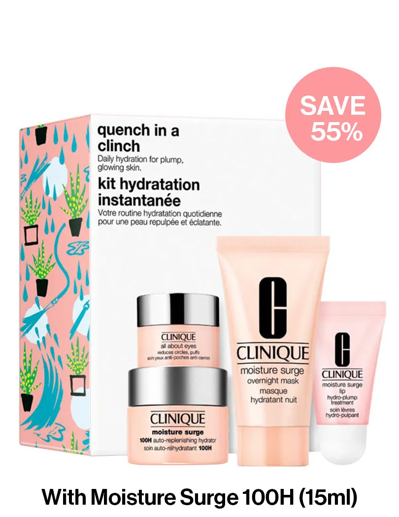 Clinique Glow All Day Set With Moisture Surge 100H