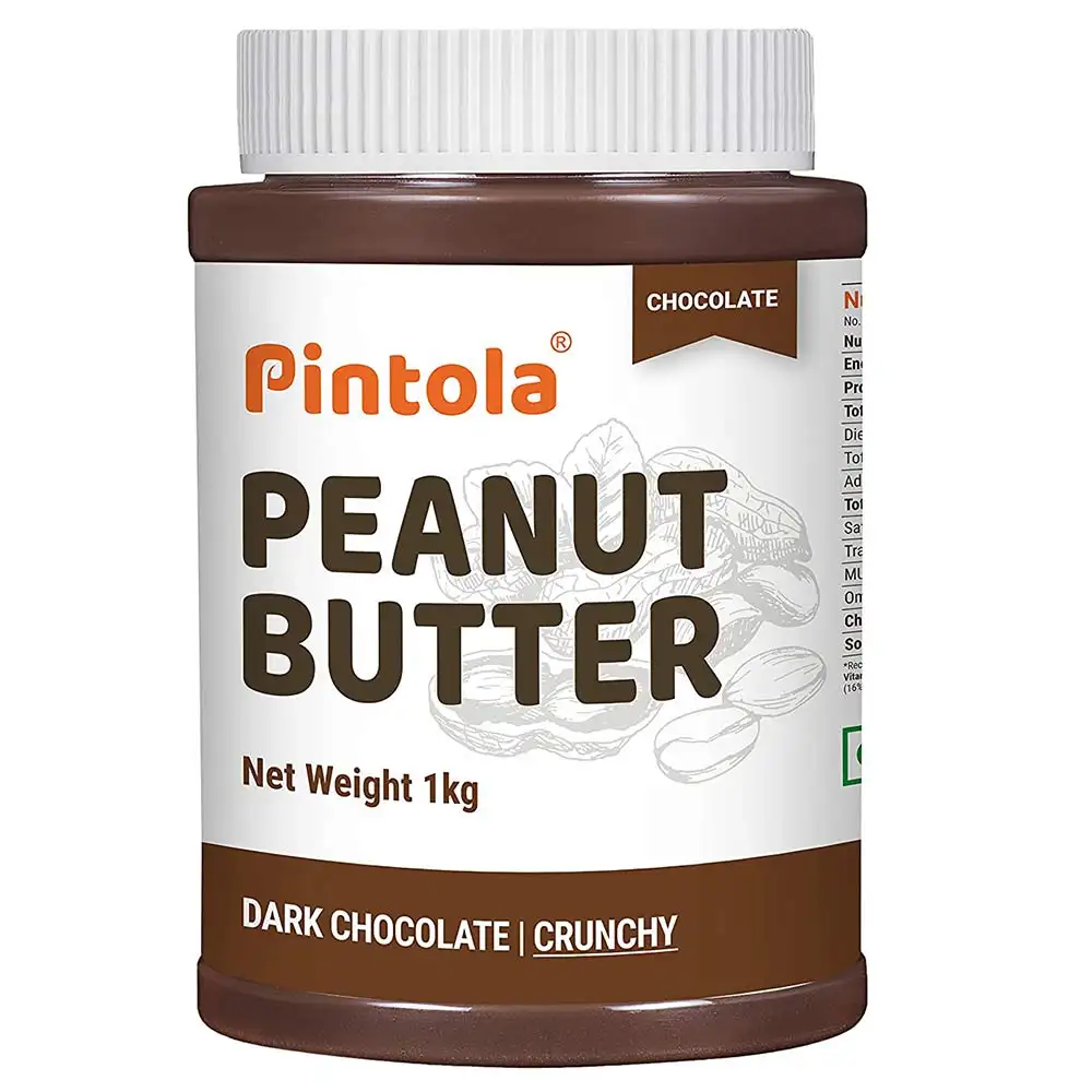 Pintola Choco Spread Peanut Butter,  1 kg  Crunchy