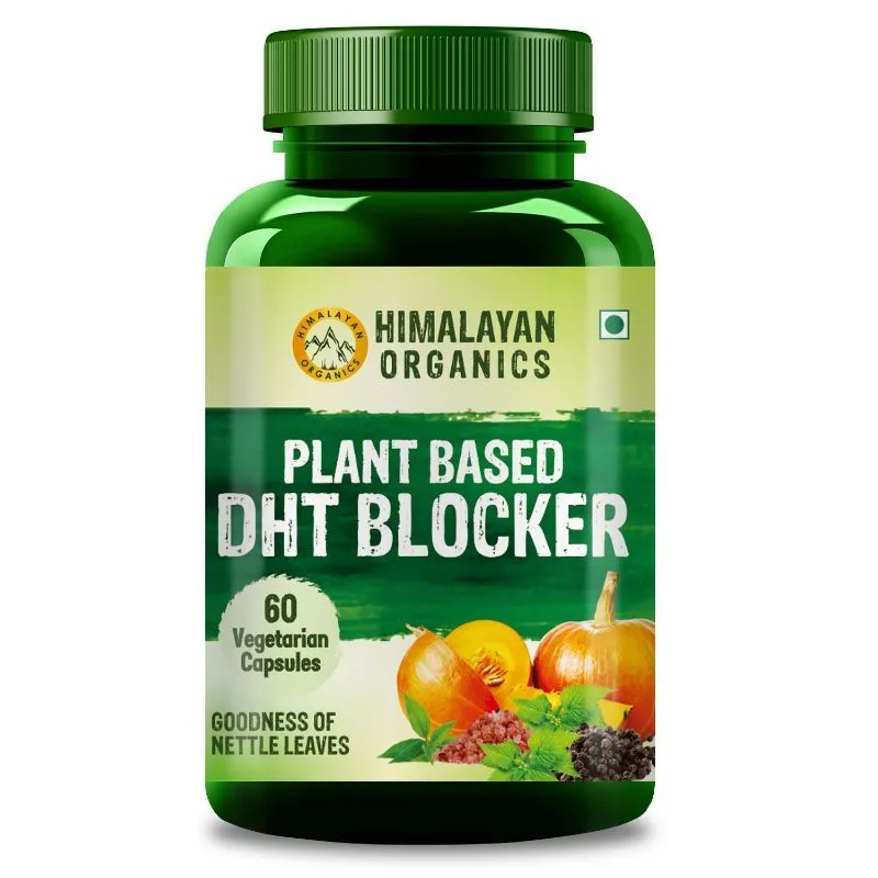 Himalayan Organics Plant Based DHT Blocker Capsules