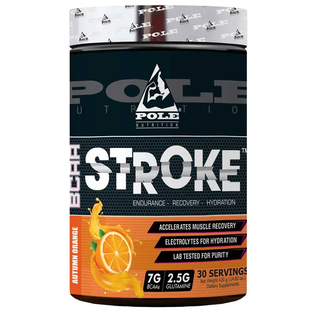 Pole Nutrition BCAA Stroke,  0.93 lb  30 Servings  Autumn Orange