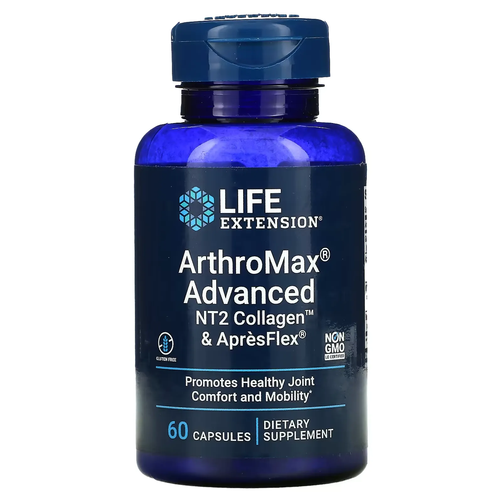 ArthroMax Advanced, NT2 Collagen & ApresFlex, 60 Capsules