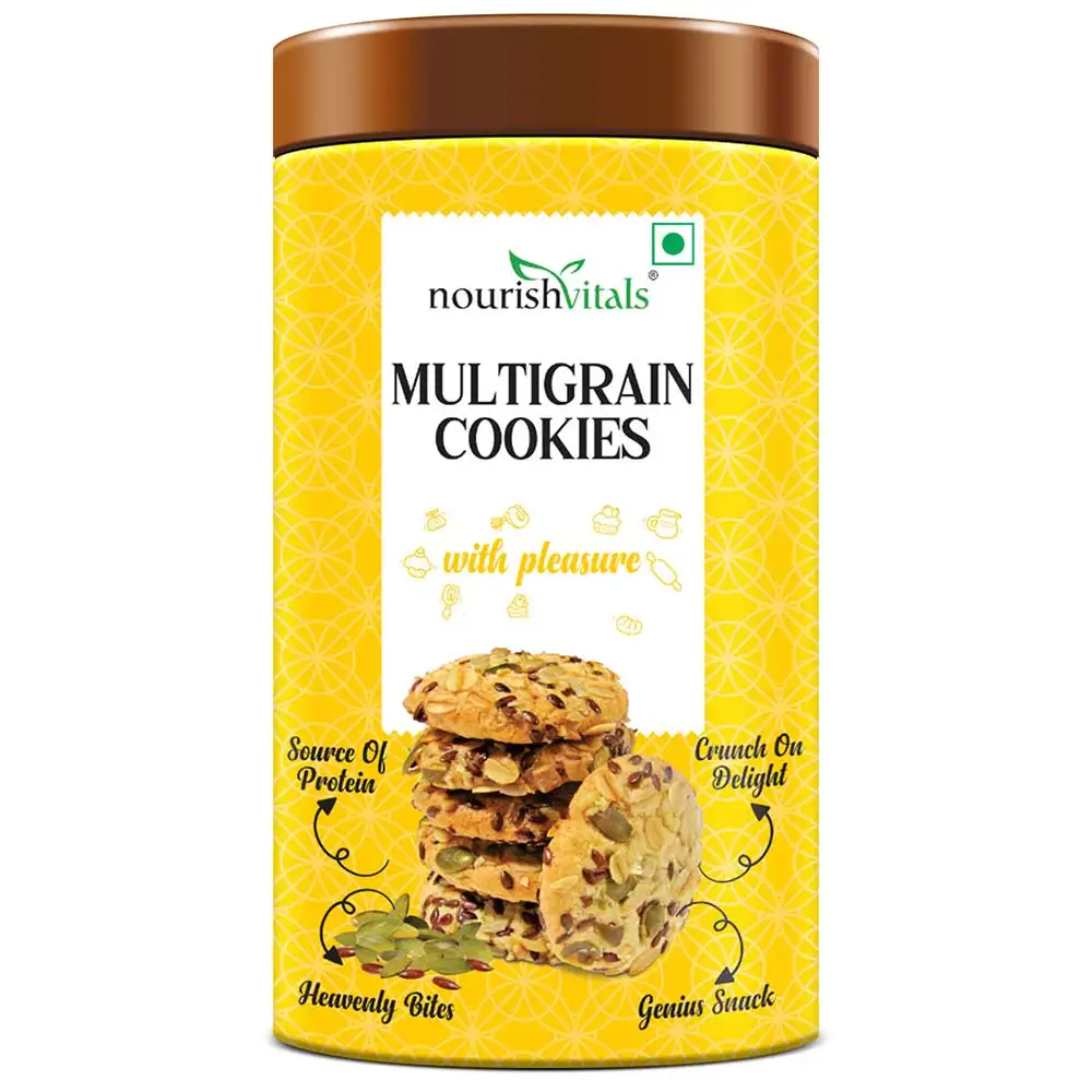 NourishVitals Cookies,  0.120 kg  Multigrain