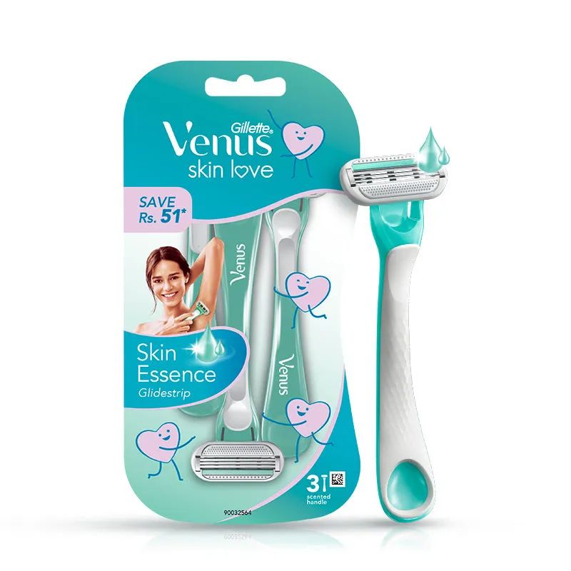 Gillette Venus Skin Love Womens Razor Pack of 3