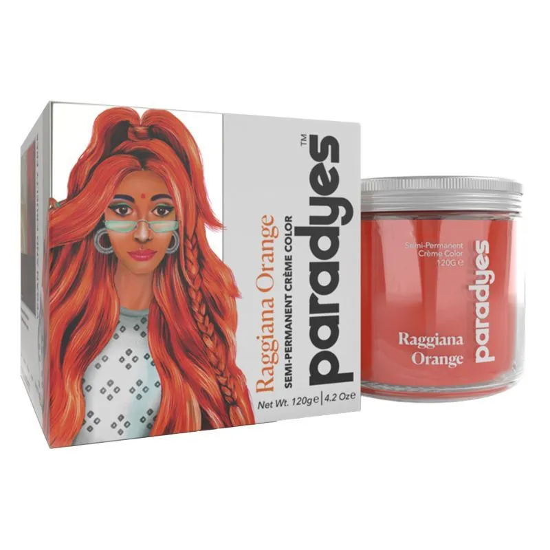 Paradyes Hair Color Jar - Raggiana Orange