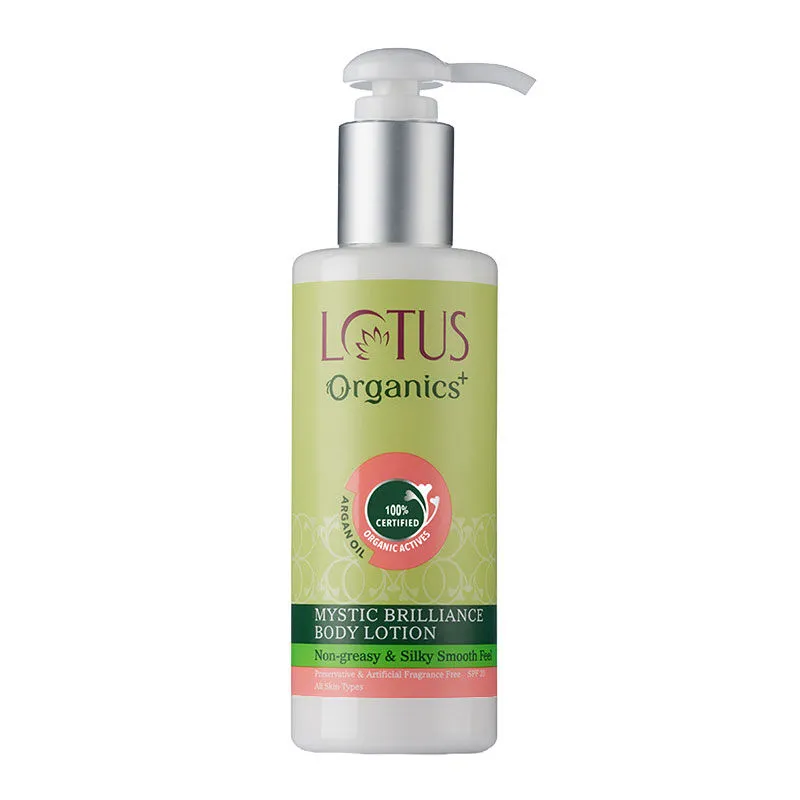 Lotus Organics Mystic Brilliance Body Lotion SPF 20