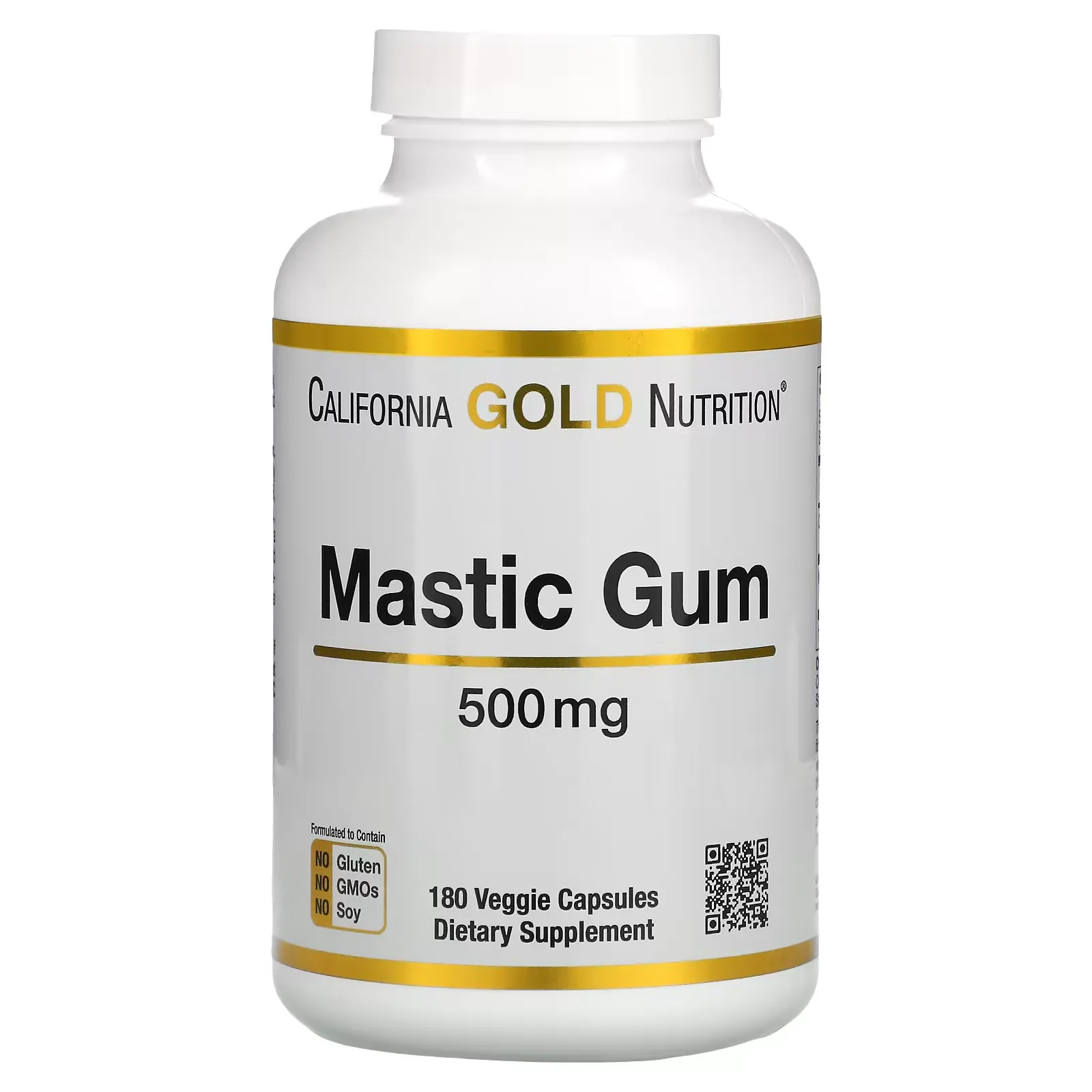 Mastic Gum, 500 mg, 180 Veggie Capsules