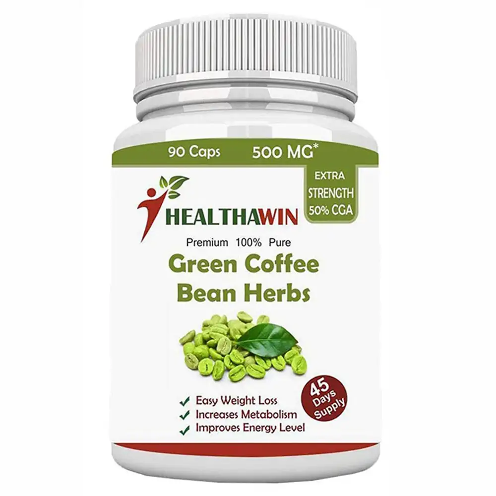 Healthawin Green Coffee Bean Herbs,  90 capsules