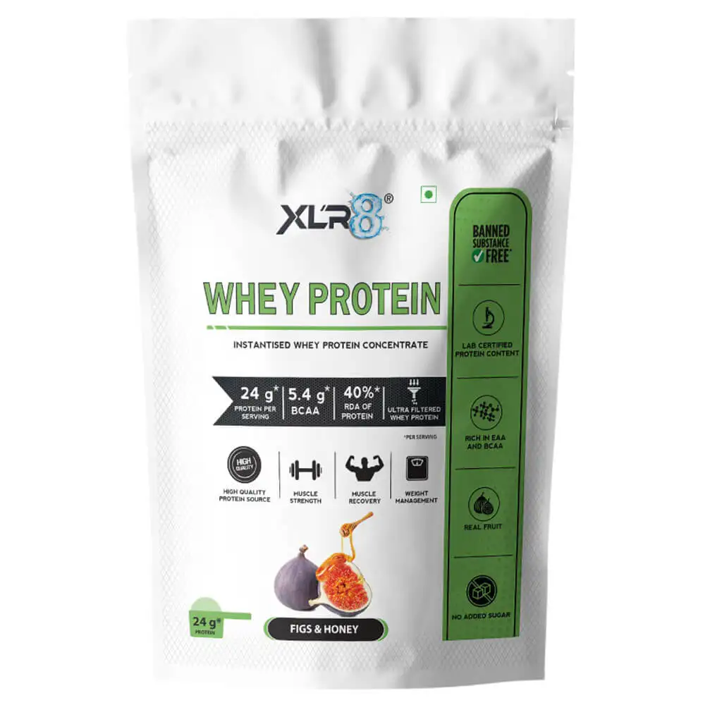 XLR8 Flavoured Whey Protein 24 g Protein,  2 lb  Figs & Honey