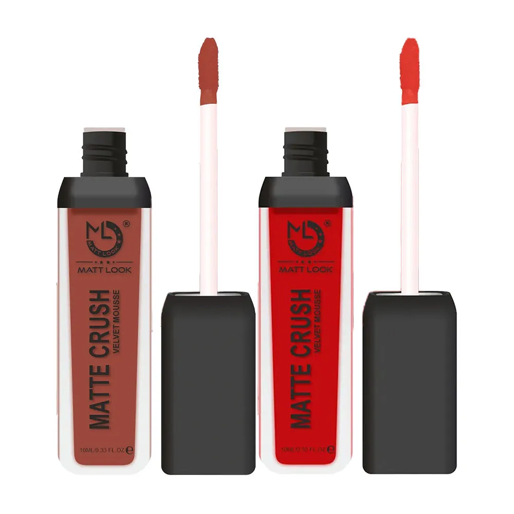 Matt look Matte Crush Velvet Mousse Lipstick Combo - 1